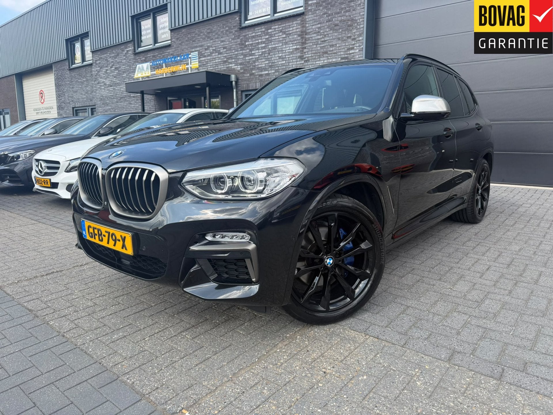 BMW X3 M40i xDrive High Executive |1E EIGENAAR|3/6/12 MND GA, Auto's, Automaat, Gebruikt, 2000 kg, Zwart