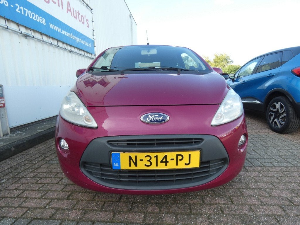 Ford KA 1.2 TITANIUM,Airco,Lichtmetaal,All Season,APK 31-3-2, Auto's, Gebruikt, 1242 cc, 4 cilinders, Ka