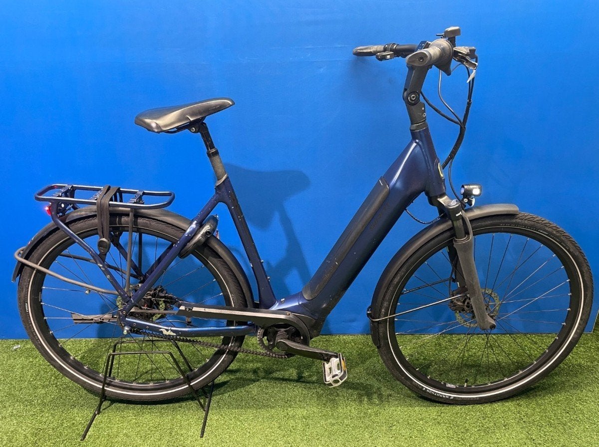 Giant DailyTour E+ (incl 625Wh) Dames Metallic Navy 65cm, Fietsen en Brommers, Elektrische fietsen, Ophalen, Gebruikt, -, -