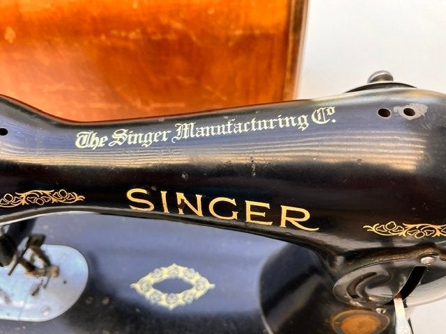 SINGER NAAIMACHINE OUD, Antiek en Kunst, Ophalen