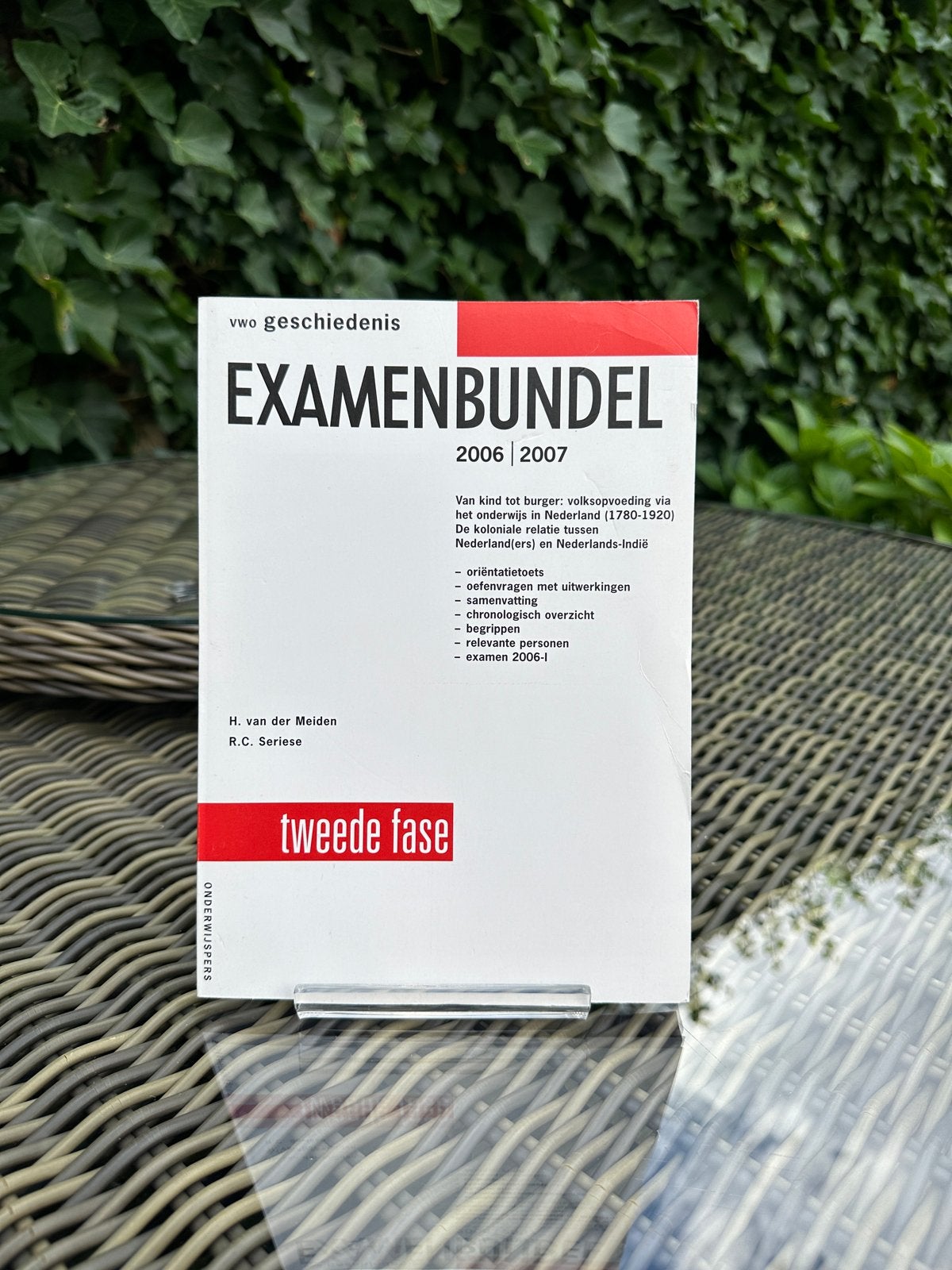 Examenbundel VWO Geschiedenis 2006-2007, Boeken, Schoolboeken, Ophalen of Verzenden, Gelezen, VWO, Geschiedenis