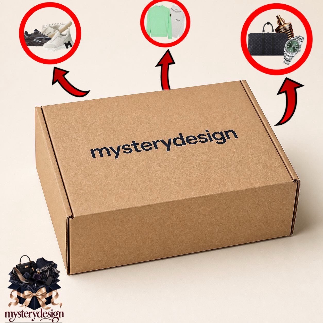 Premium luxury designer mystery box, Verzenden, Nieuw, Overige maten