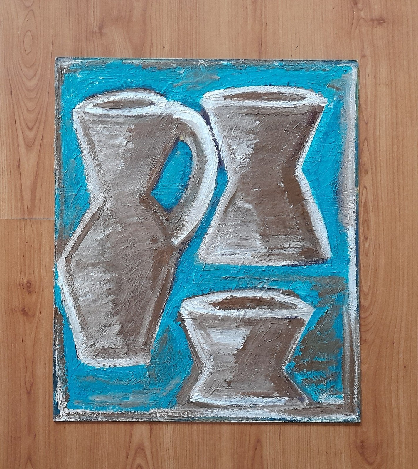 Schilderij figuratief, Ophalen of Verzenden