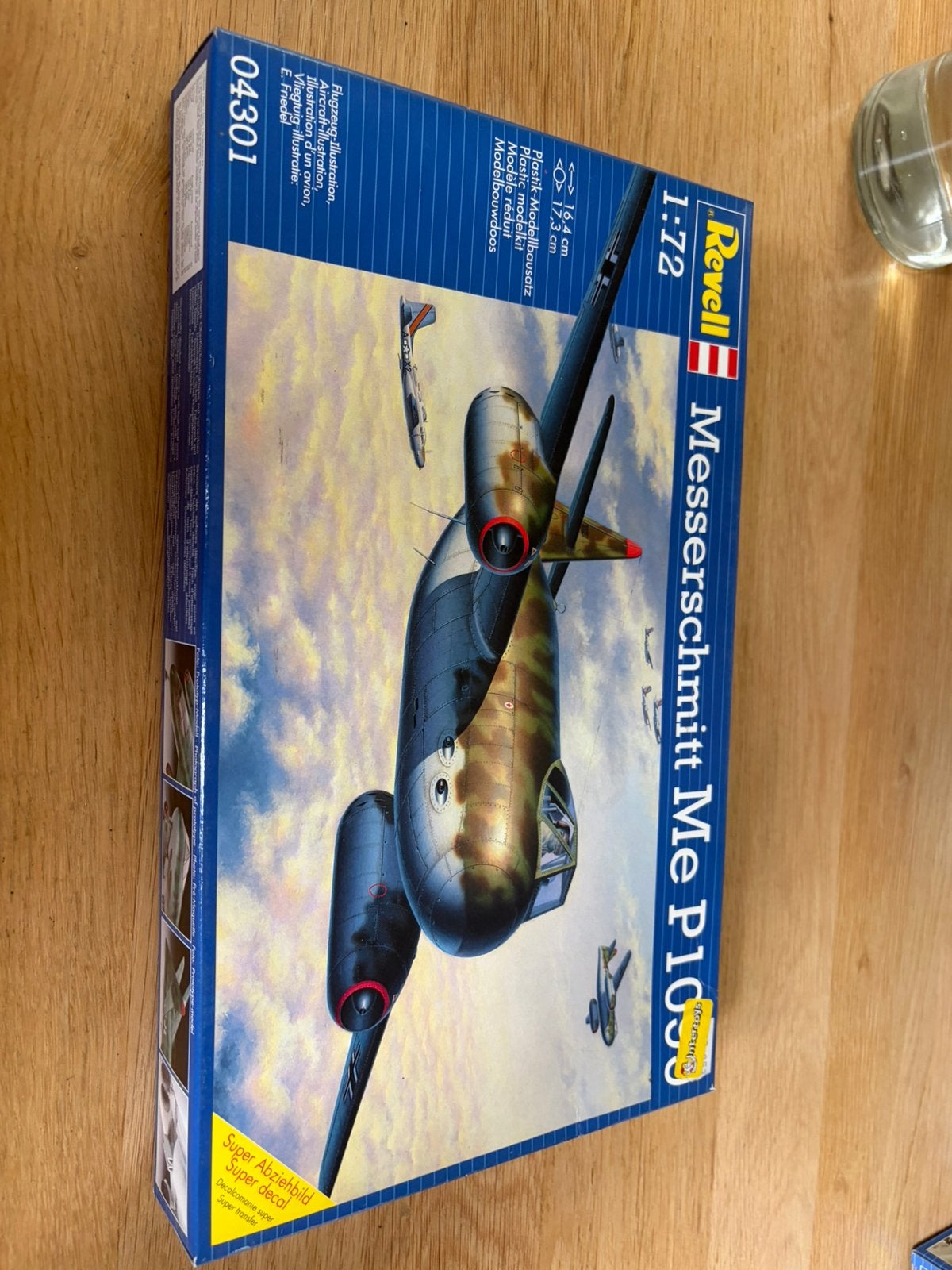 Revell messerschmitt Me P1099 1:72 04301, Ophalen, 1:72 tot 1:144, Revell