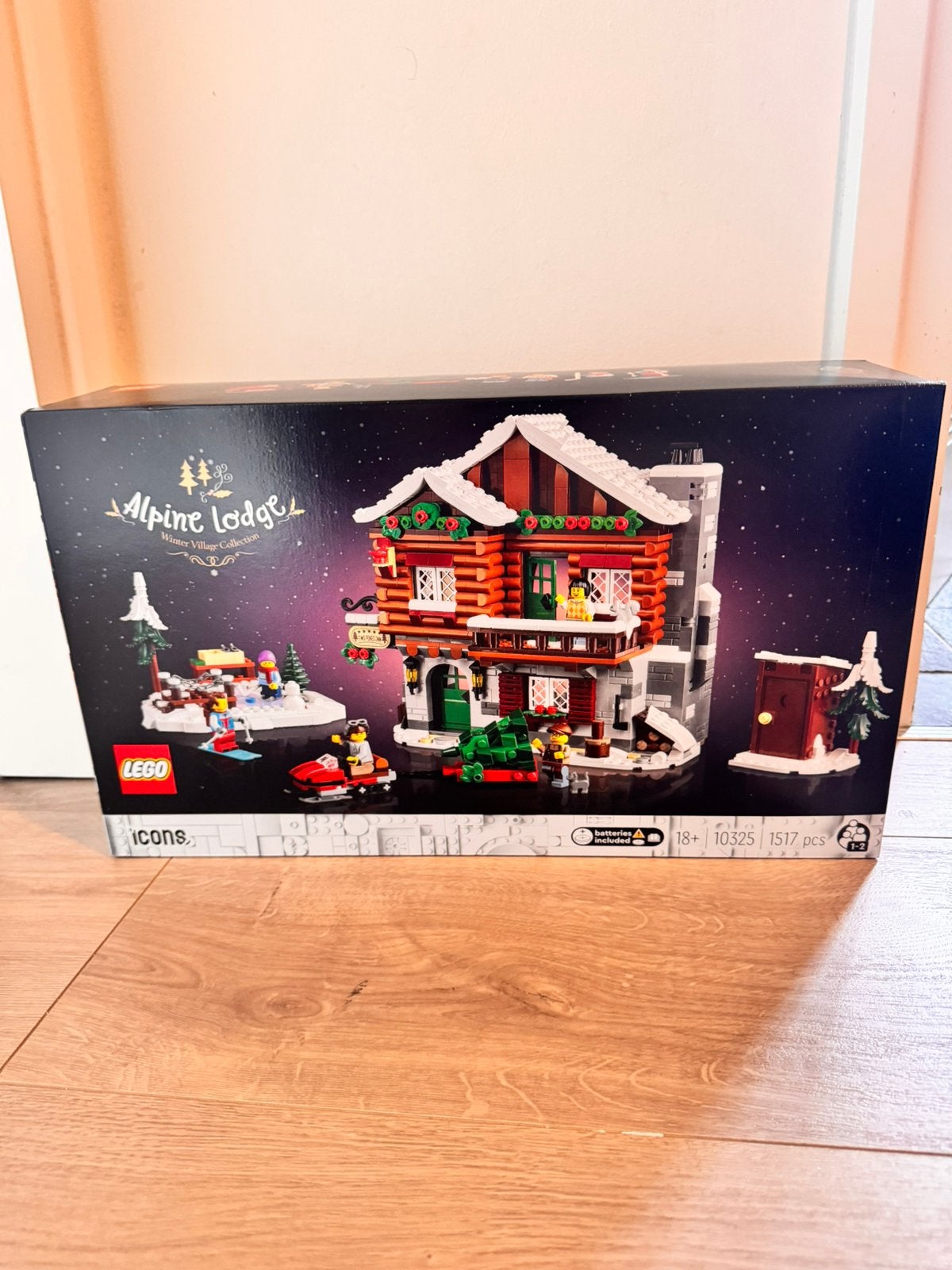 Nieuw sealed Lego icons Alpine Lodge 10325 kerst winterdorp, Lego, Ophalen of Verzenden, Zo goed als nieuw, Icons