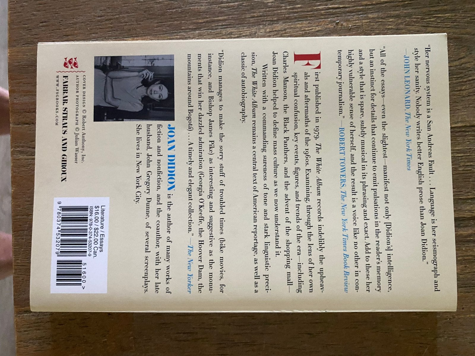 Joan Didion - The White Album (Engels), Boeken, Ophalen of Verzenden, Zo goed als nieuw, Amerika