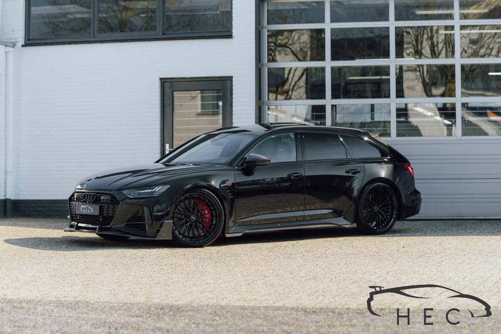 Audi RS6 - RS6-R 1 OF 125 ABT Keramisch|Bang & Olufsen, Automaat, Gebruikt, Verwarming stoelen achter, Leder
