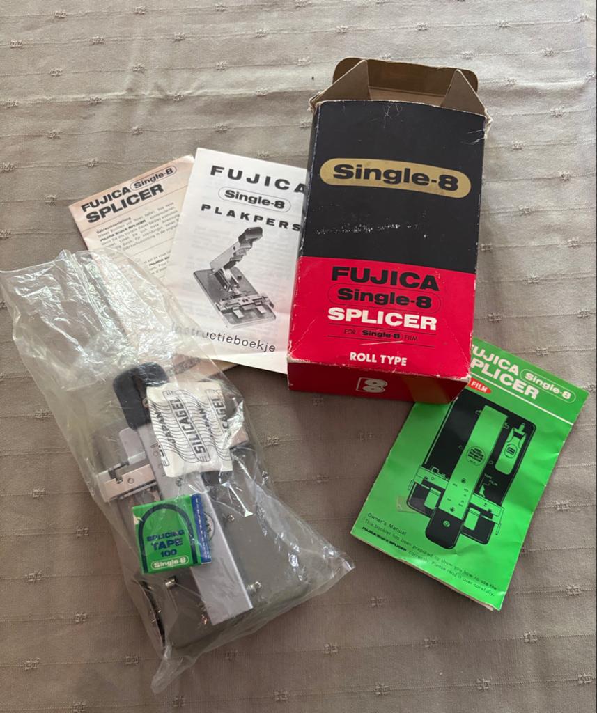 Fujica Single-8 Splicer met accessoires en handleiding, Ophalen, Accessoire
