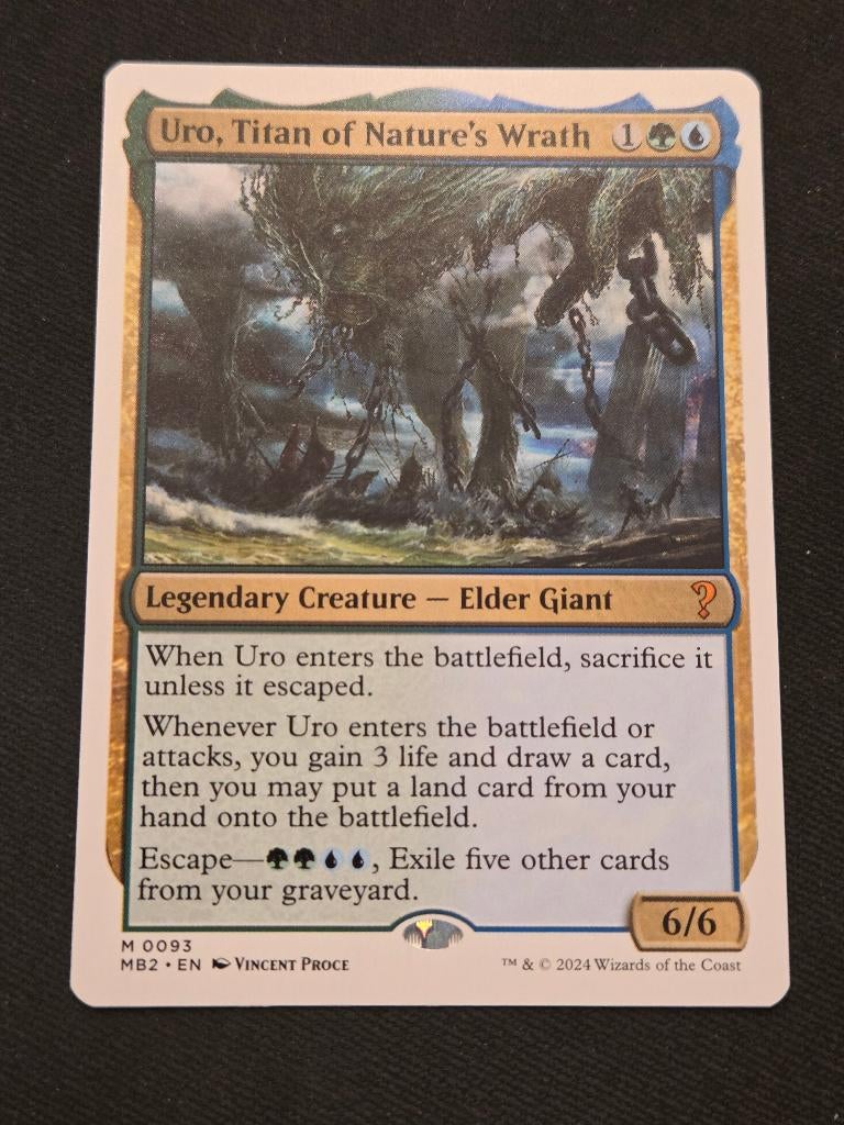Uro, Titan of Nature's Wrath, Ophalen of Verzenden, Zo goed als nieuw