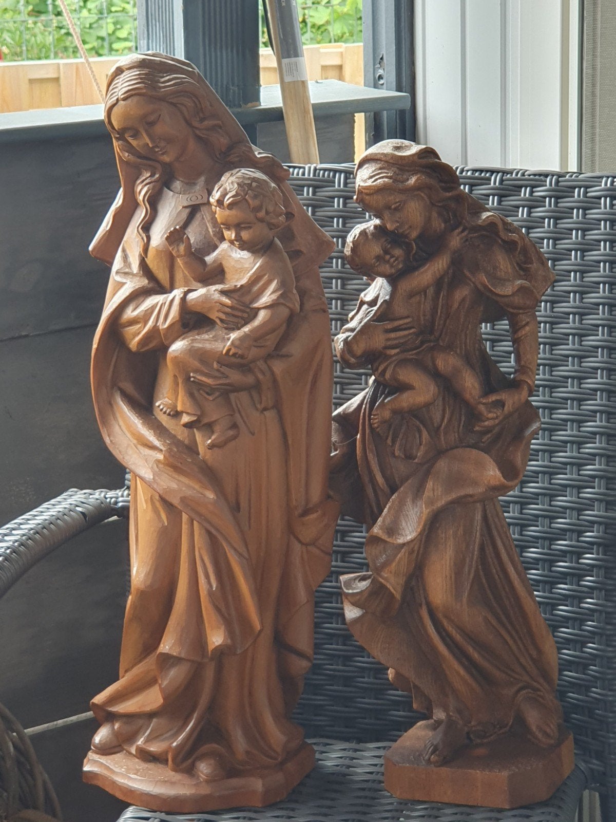 Houte beelde, Antiek en Kunst, Ophalen of Verzenden