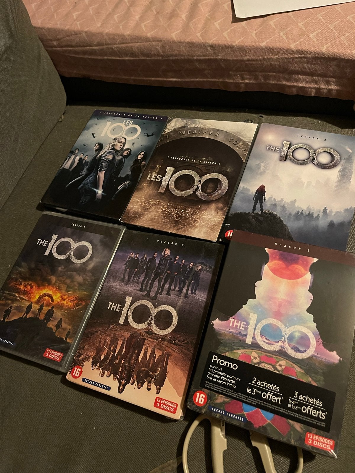 The 100 - Complete Serie Seizoen 1-6 dvd, Engels, Vanaf 16 jaar, Seizoen 1, Nederlands