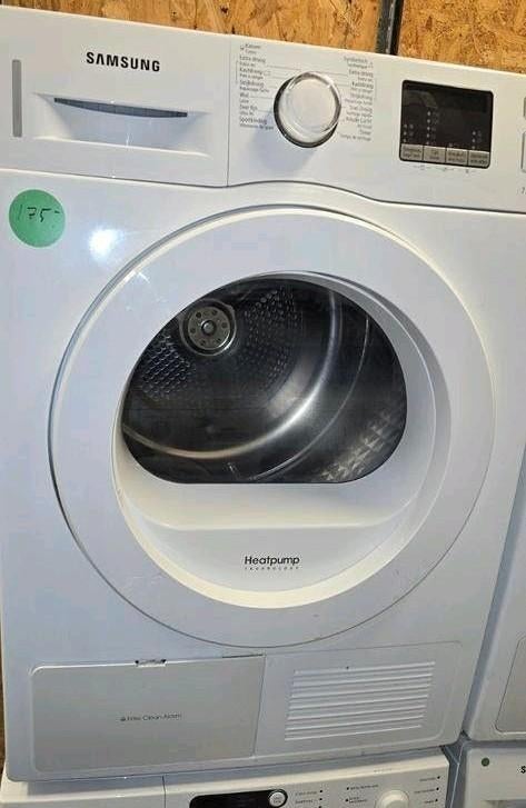 Zgan Samsung warmtepompdroger met garantie, Ophalen, 6 tot 8 kg, Minder dan 85 cm, Zo goed als nieuw
