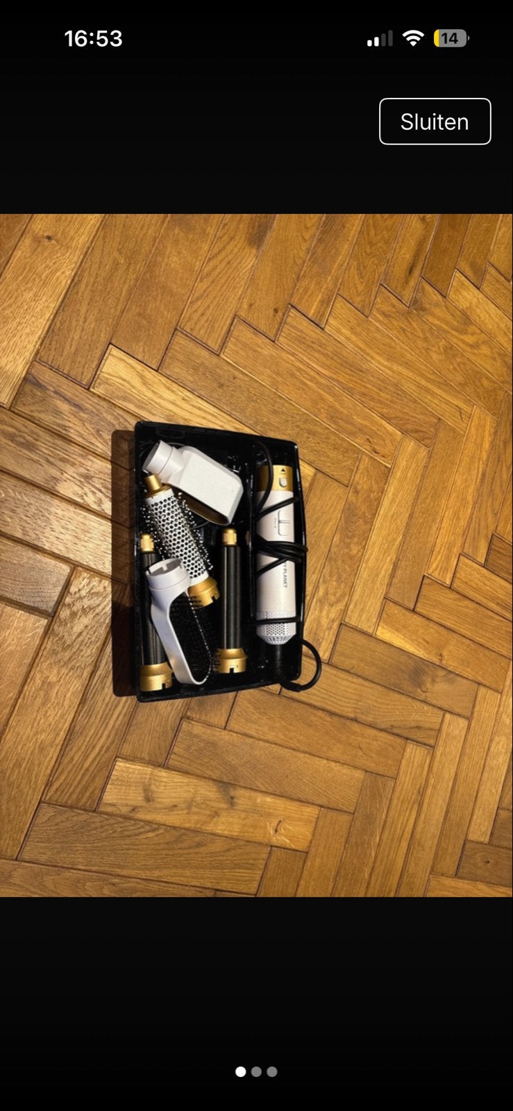 Silky Planet Haarstyling Set - Föhn, Borstels, Krultangen, Ophalen of Verzenden, Zo goed als nieuw, Föhn of Haardroger