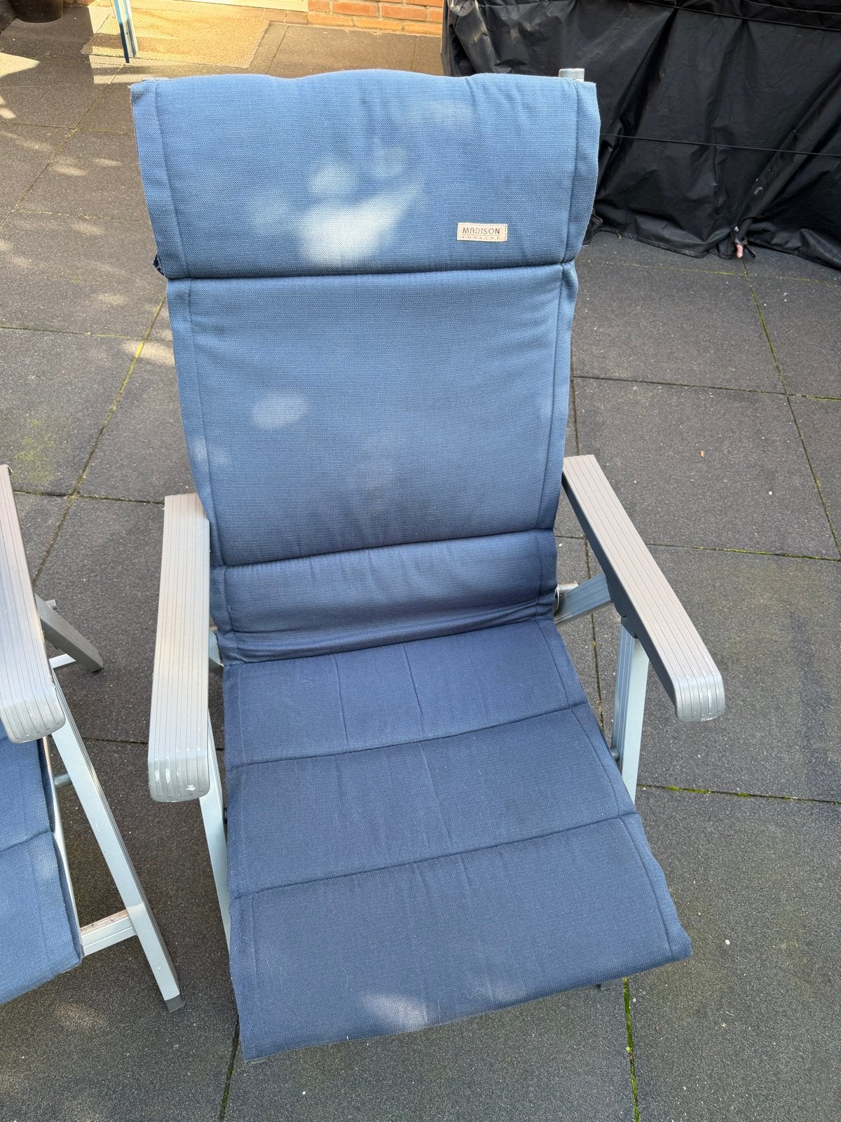 Foto 12 van 2 Kettler tuinstoelen - verstelbaar en inklapbaar met kussen