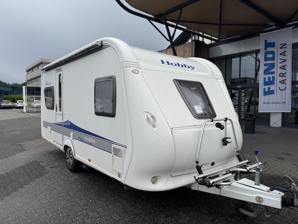 Hobby Excellent 460 UFE 2009 MOVER + ETUI LUIFEL!, Caravans en Kamperen, Caravans, Standaardzit, Bedrijf, 4 tot 5 meter, Tot en met 4