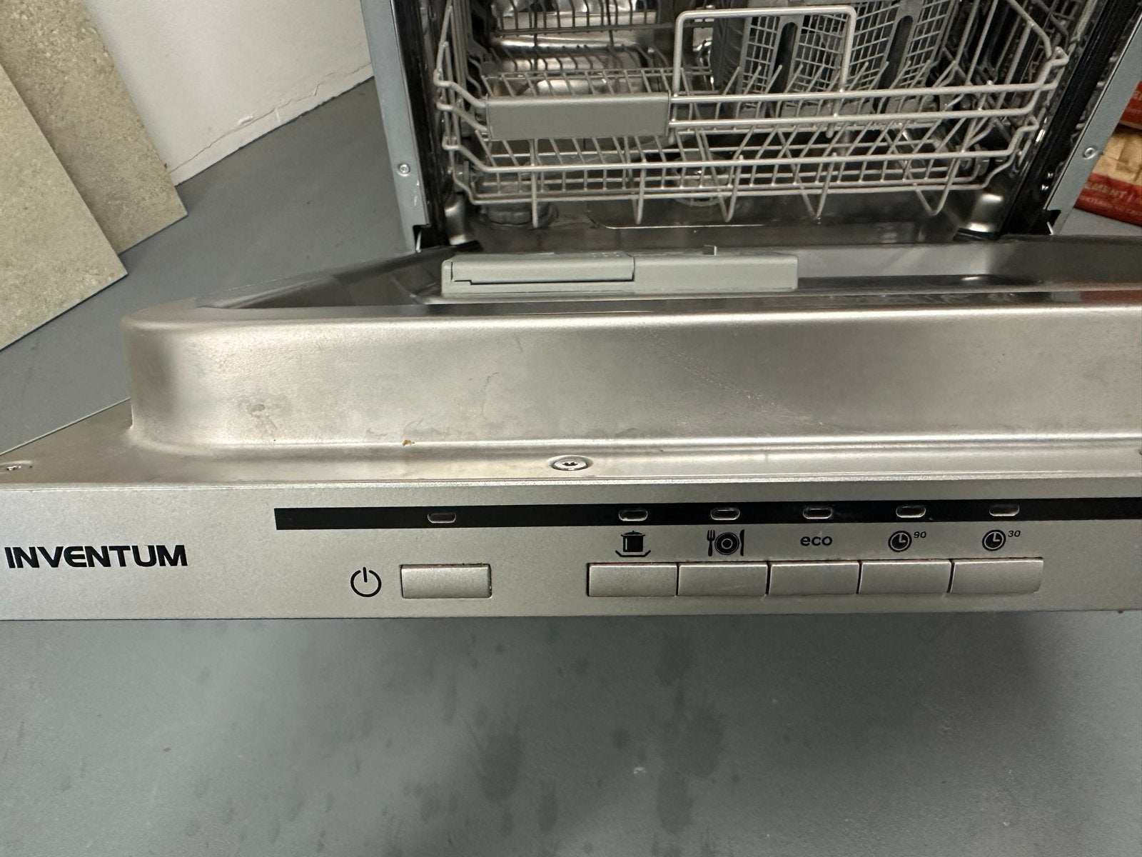 Inventum IVW6010A Inbouw Vaatwasser - ZGAN, Ophalen, 60 cm of meer, Eco programma, Zo goed als nieuw