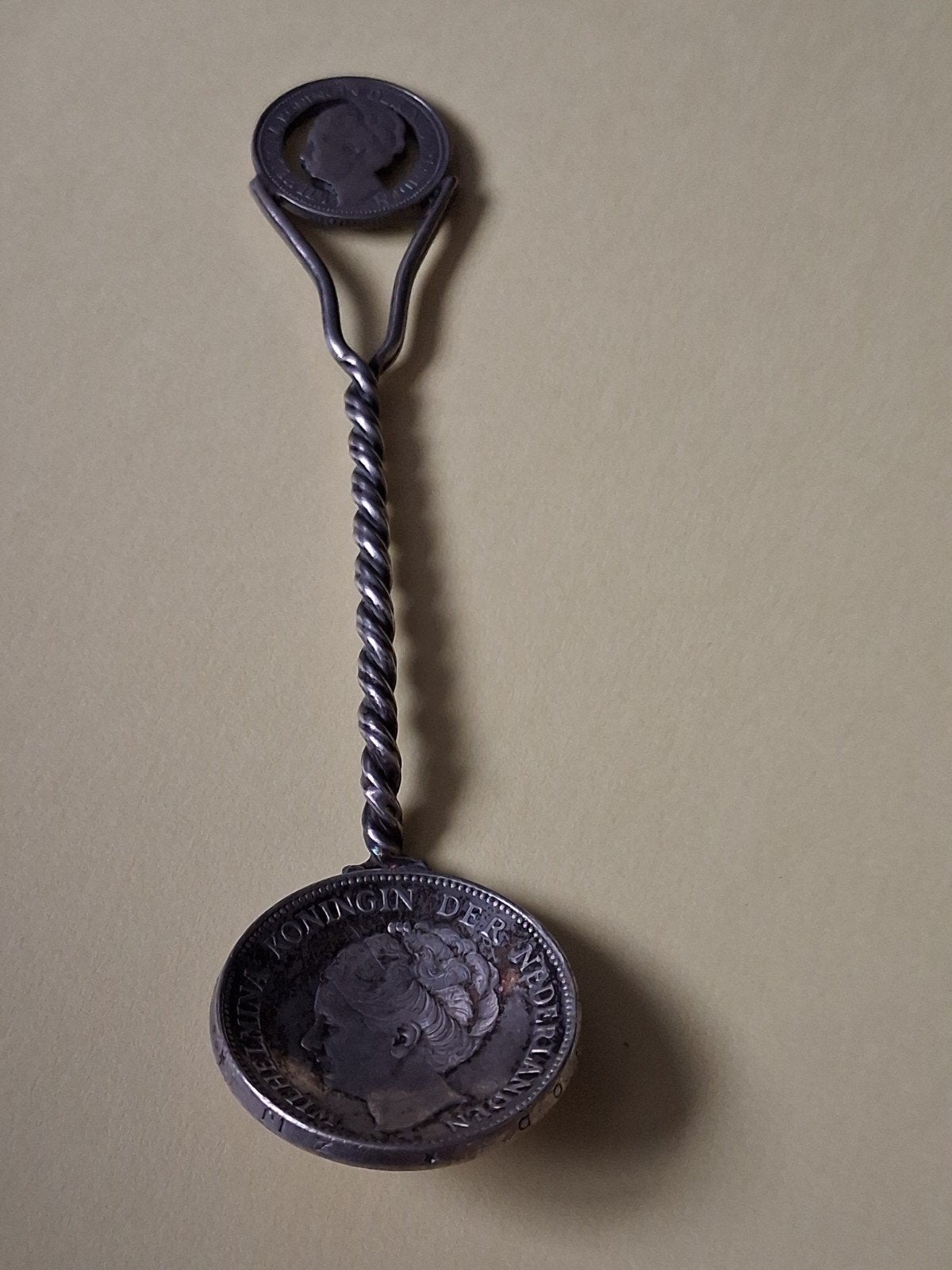 Vintage theelepeltje, Ophalen of Verzenden