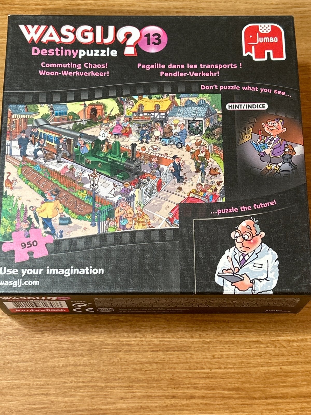 Wasgij Destiny 13: Commuting Chaos! Legpuzzel 950 stukjes, Ophalen, 500 t/m 1500 stukjes, Gebruikt, Legpuzzel