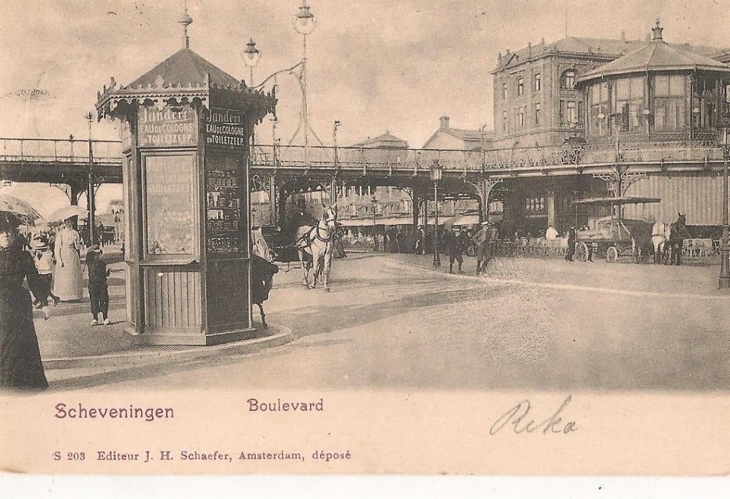 Scheveningen, Verzenden, Voor 1920, Gelopen, Zuid-Holland