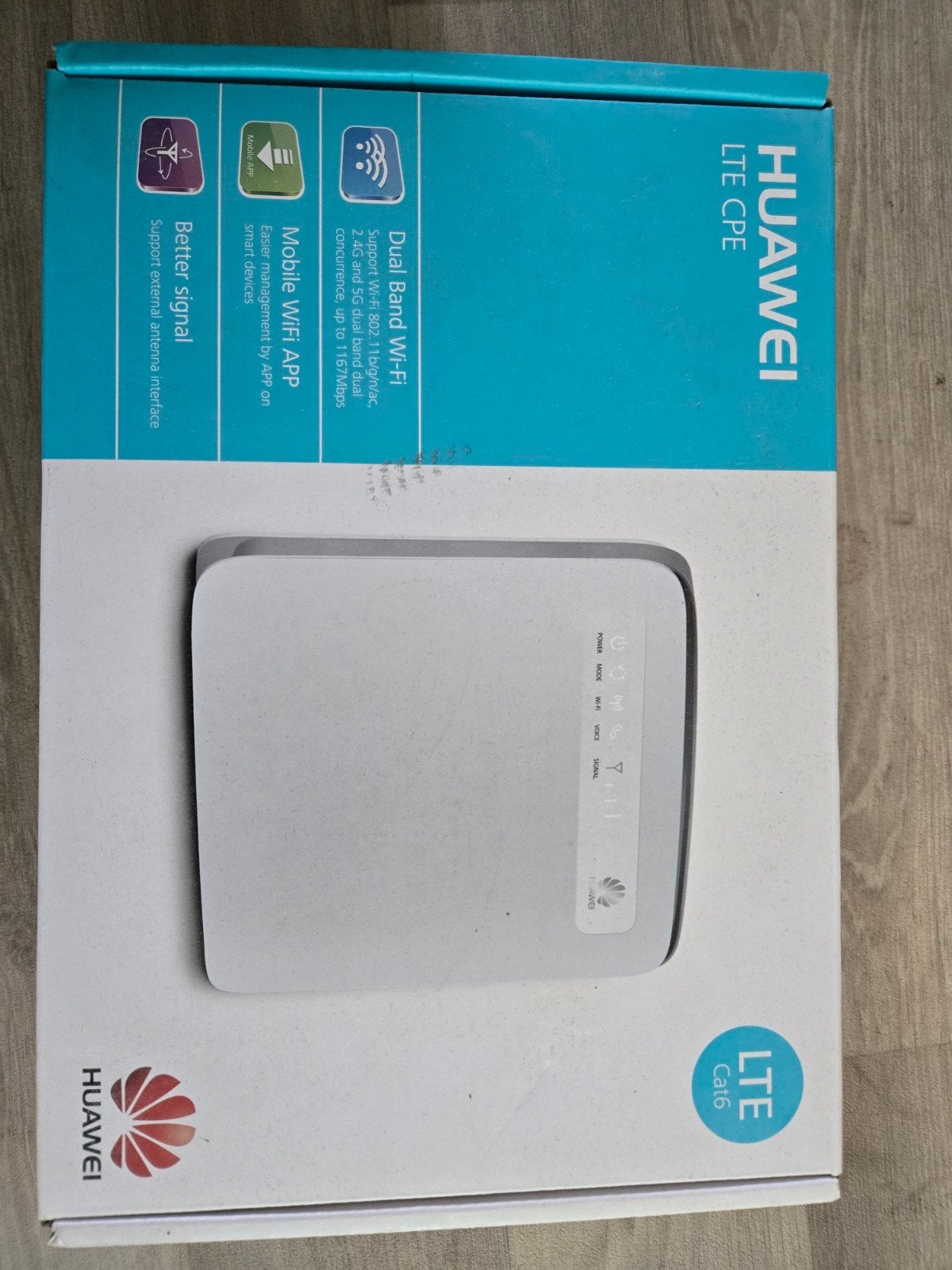 Huawei LTE CPE Cat6 Router - Dual Band Wi-Fi, Ophalen, Zo goed als nieuw, Router, Huawei
