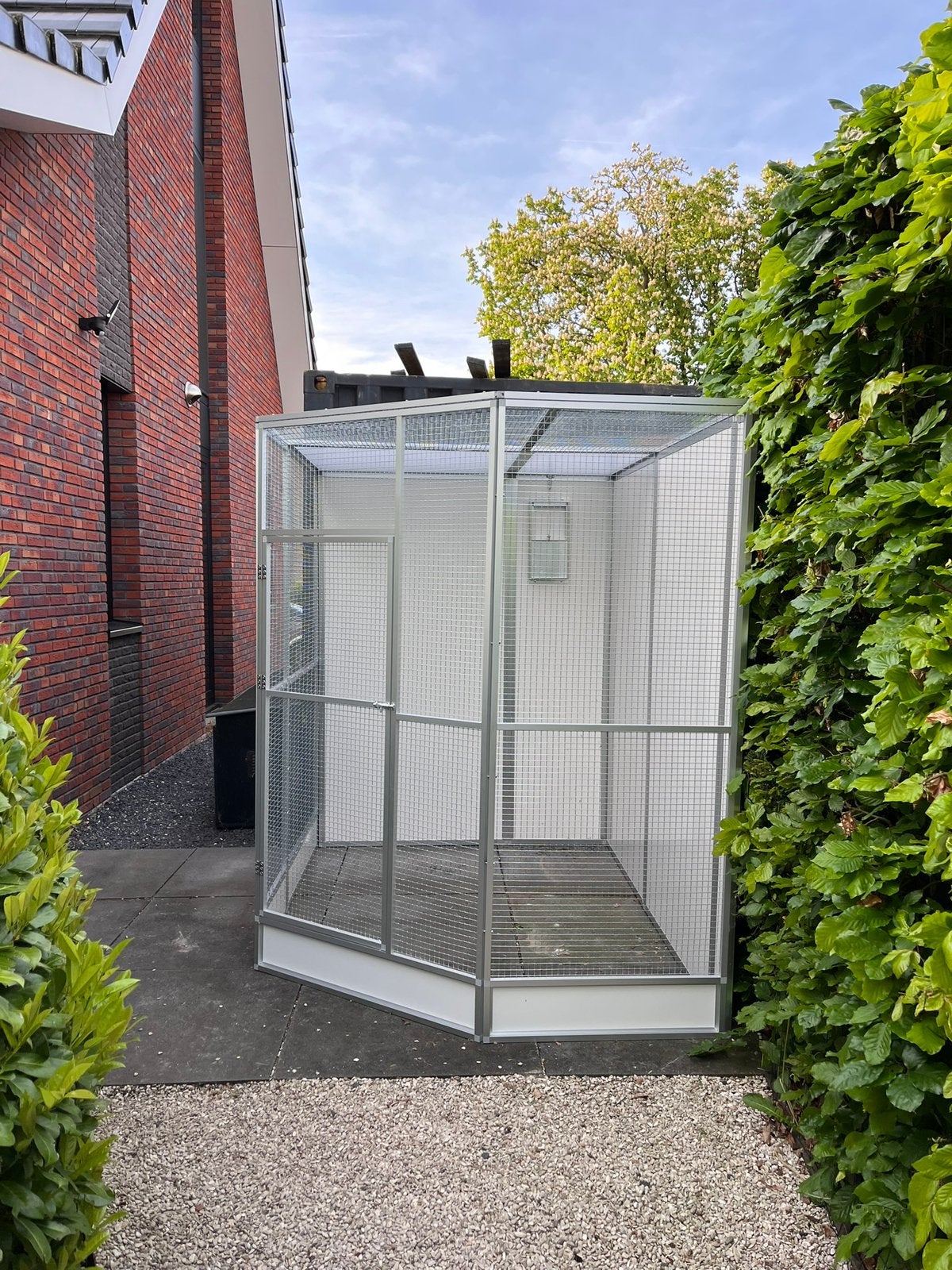Aluminium volière op maat | Diverse maten en kleuren, Ophalen, Nieuw, Aluminium, Volière