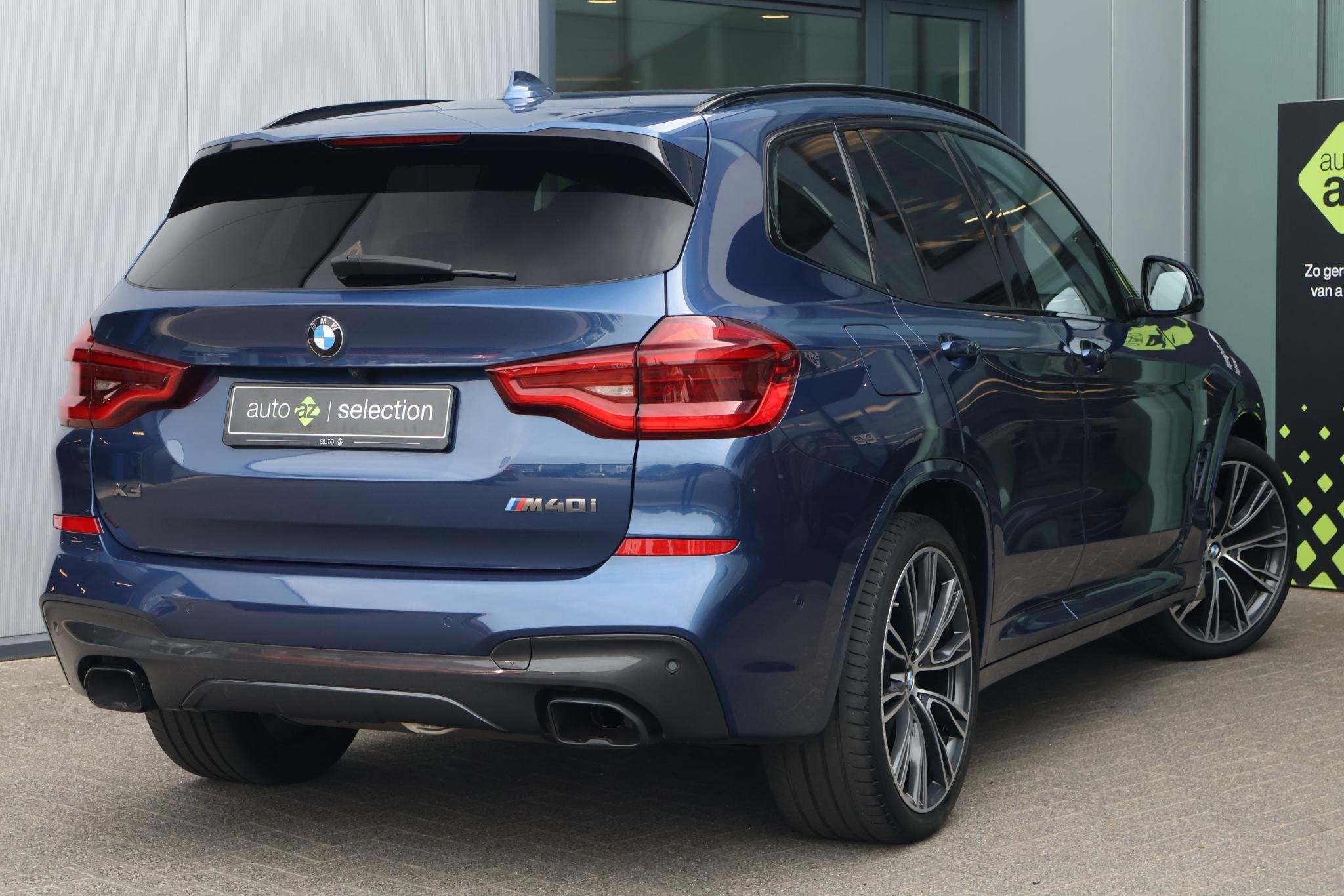 BMW X3 M40i xDrive High Executive / Panorama / Trekhaak / 36, Auto's, BMW, Gebruikt, Euro 6, Blauw, 1820 kg