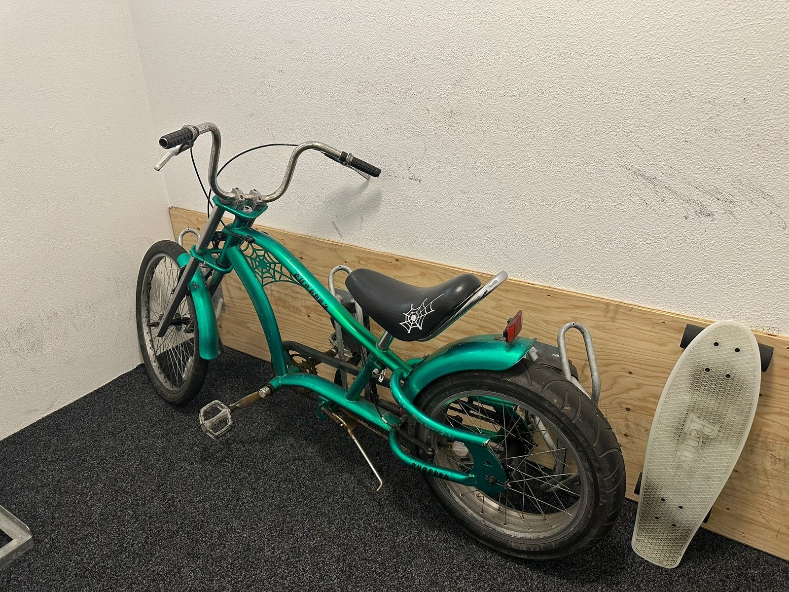 Unieke lowrider fiets, Fietsen en Brommers, Ophalen, Gebruikt, Staal, Chopper
