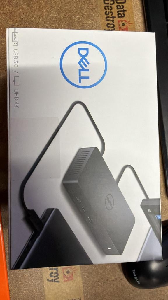 Dell D3100 USB 3.0 Docking Station - UHD 4K - Nieuw, Computers en Software, Docking station, Nieuw, Ophalen of Verzenden, Laptop