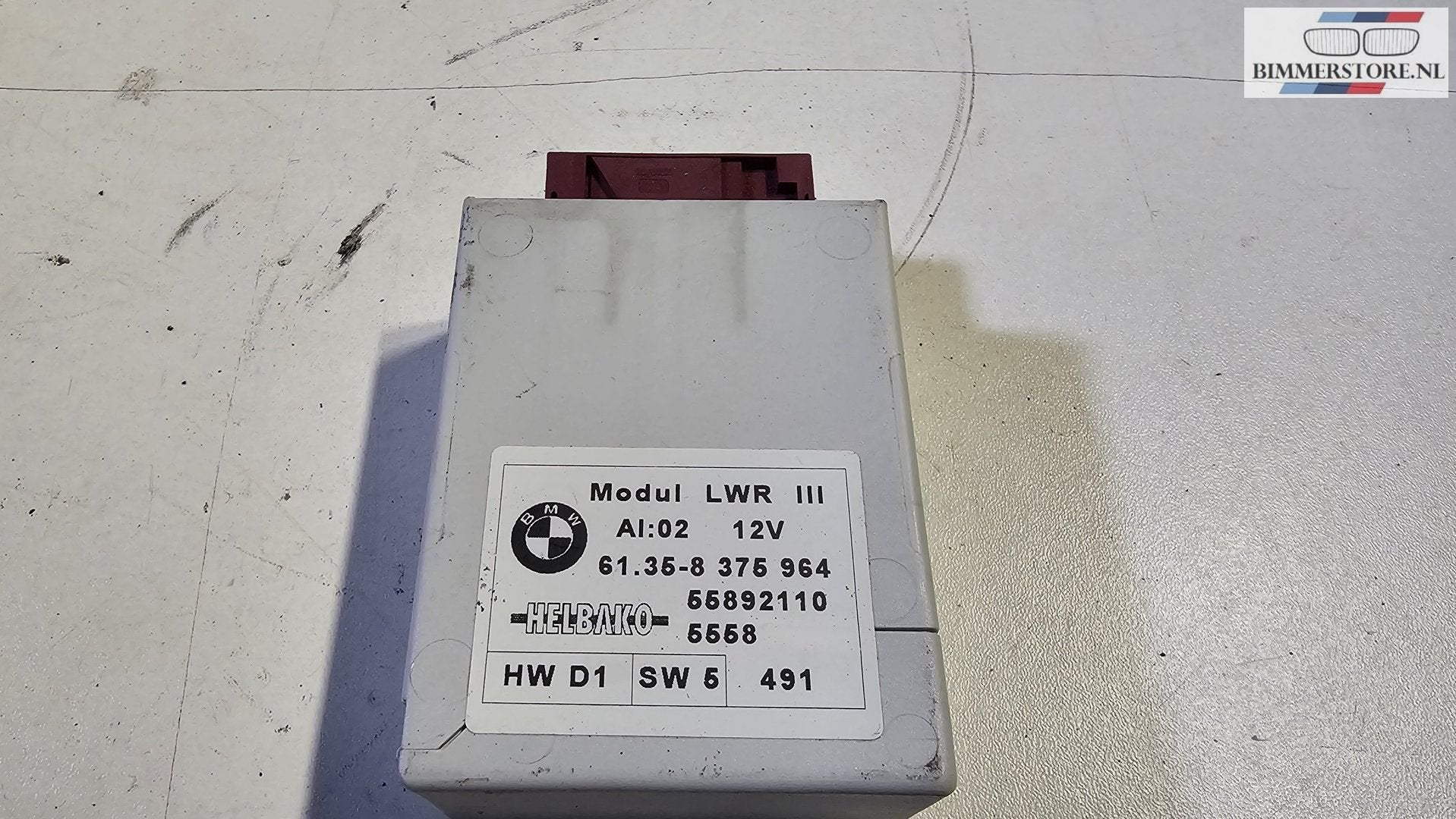 Koplamp Aim module LWR 3 BMW 5 / 7 / X5 / E39 E38 E53 613583, Auto-onderdelen, Gebruikt, -, Ophalen of Verzenden, -