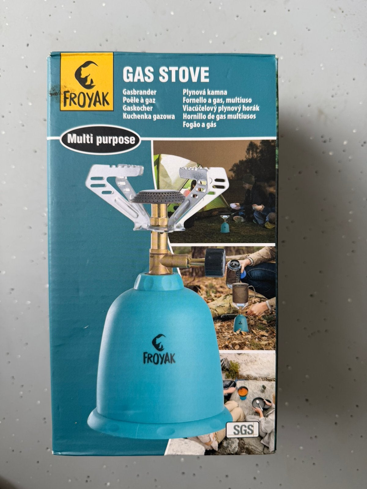 Froyak gas pit camping, Ophalen of Verzenden, Zo goed als nieuw