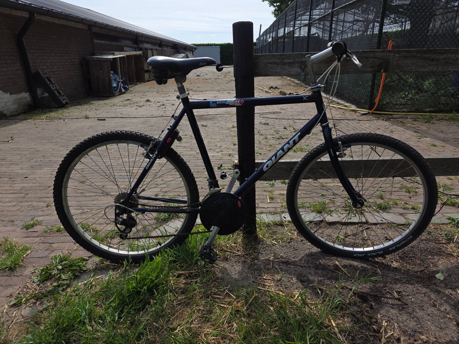 Fiets - Giant boulder 500, Gebruikt, Meer dan 20 versnellingen, Schijfrem, Giant
