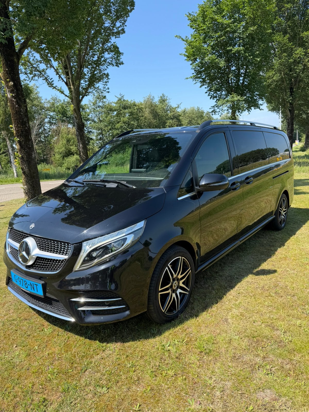 Mercedes-Benz V-Klasse 300 d 239pk Extra Lang 9G-TRONIC 2019, Auto's, Achterwielaandrijving, 4 cilinders, 2087 kg, 2500 kg