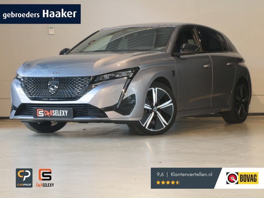 Peugeot 308 GT 130pk Automaat * Zo goed als nieuw! * Rijklaa, Auto's, Gebruikt, 1199 cc, Autotrust, Zilver of Grijs