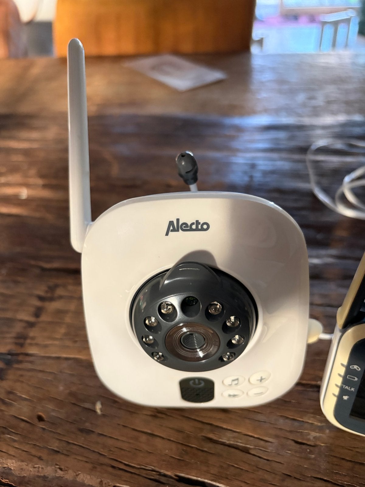 Alecto DVM 80 Babyfoon met camera, Ophalen of Verzenden, Gebruikt, 100 tot 250 meter, Camera
