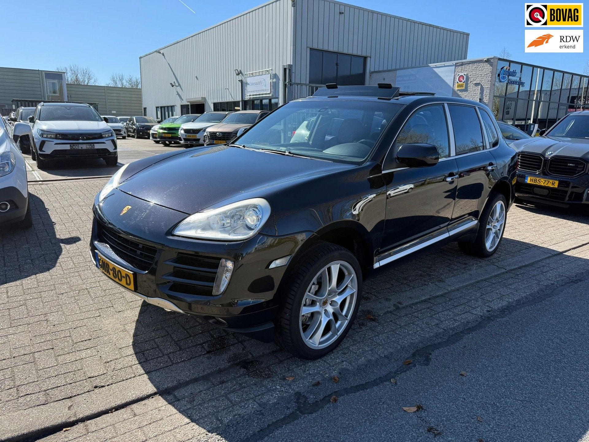 Porsche Cayenne 4.8 S, Leder, Navi, Panodak INC BTW, Automaat, Cayenne, Gebruikt, Zwart