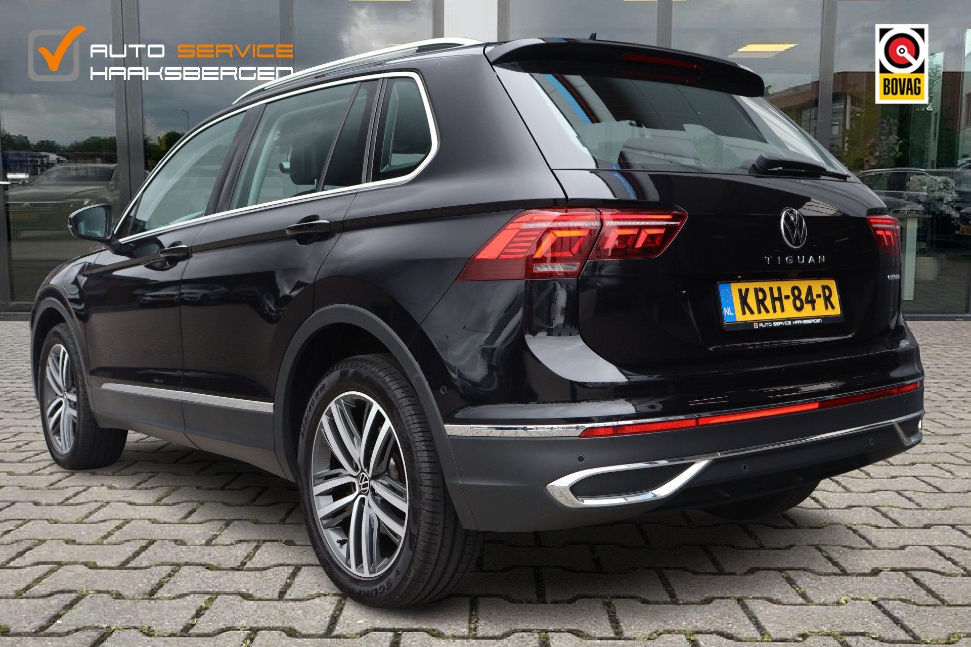 Volkswagen Tiguan 1.4 TSI eHybrid Active | Leder | Memory |, Auto's, Zwart, Hybride Elektrisch/Benzine, SUV of Terreinwagen, Te koop