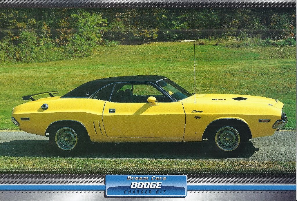 Ma492 foto dream car dodge charger r/t, Ophalen of Verzenden, 1980 tot heden, Zo goed als nieuw, Overige onderwerpen