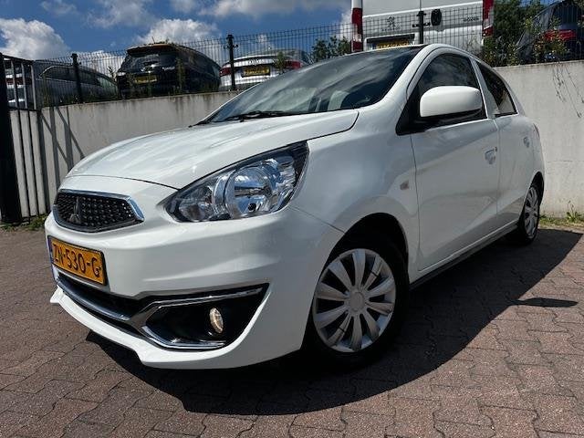 Mitsubishi Space Star 1.0 Cool+/AIRCO/NAP/NL AUTO/ APK 12-20, Voorwielaandrijving, Stof, Gebruikt, Wit