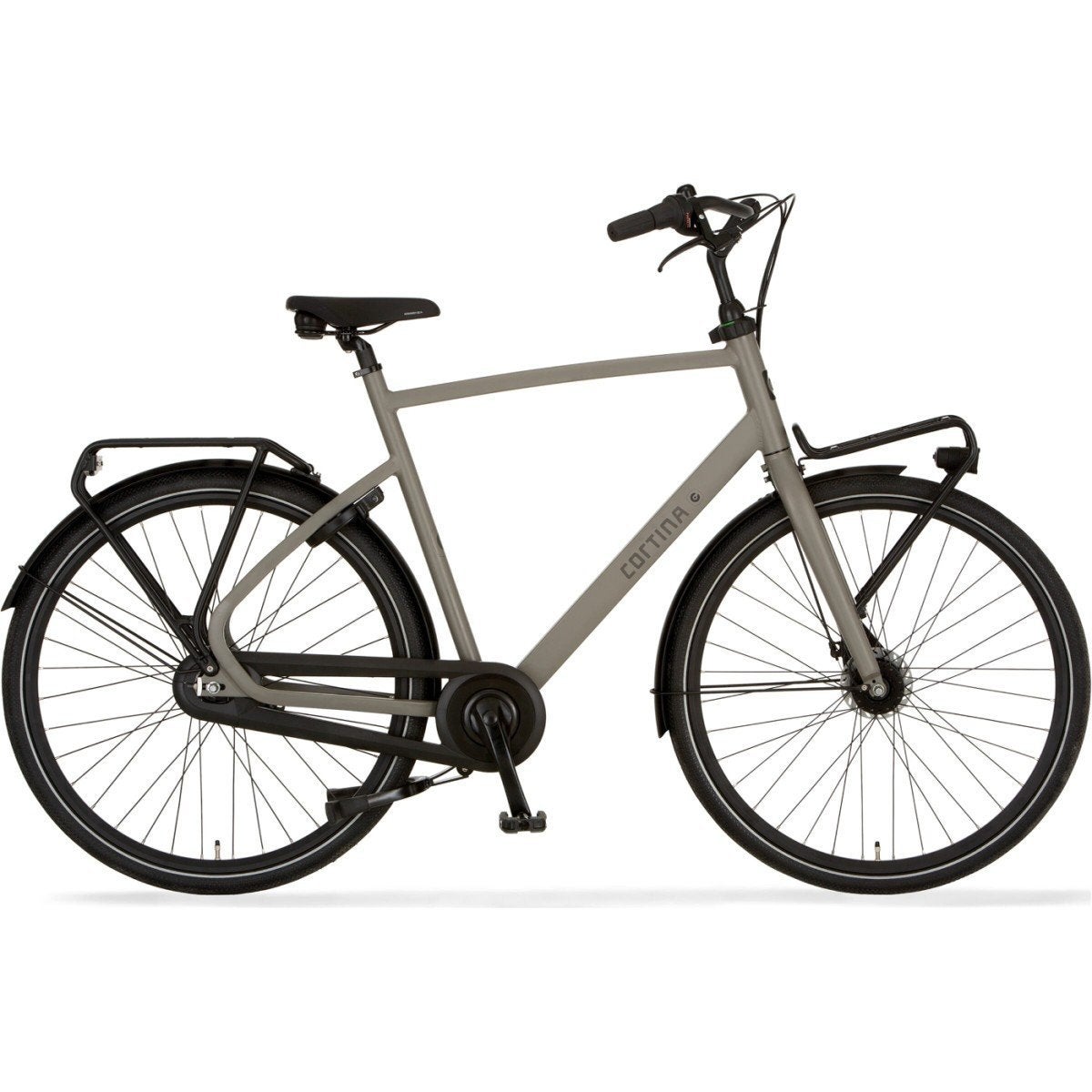 CORTINA Common Heren Quartz Grey Matt 65cm Heren, -, -, Versnellingen, Nieuw