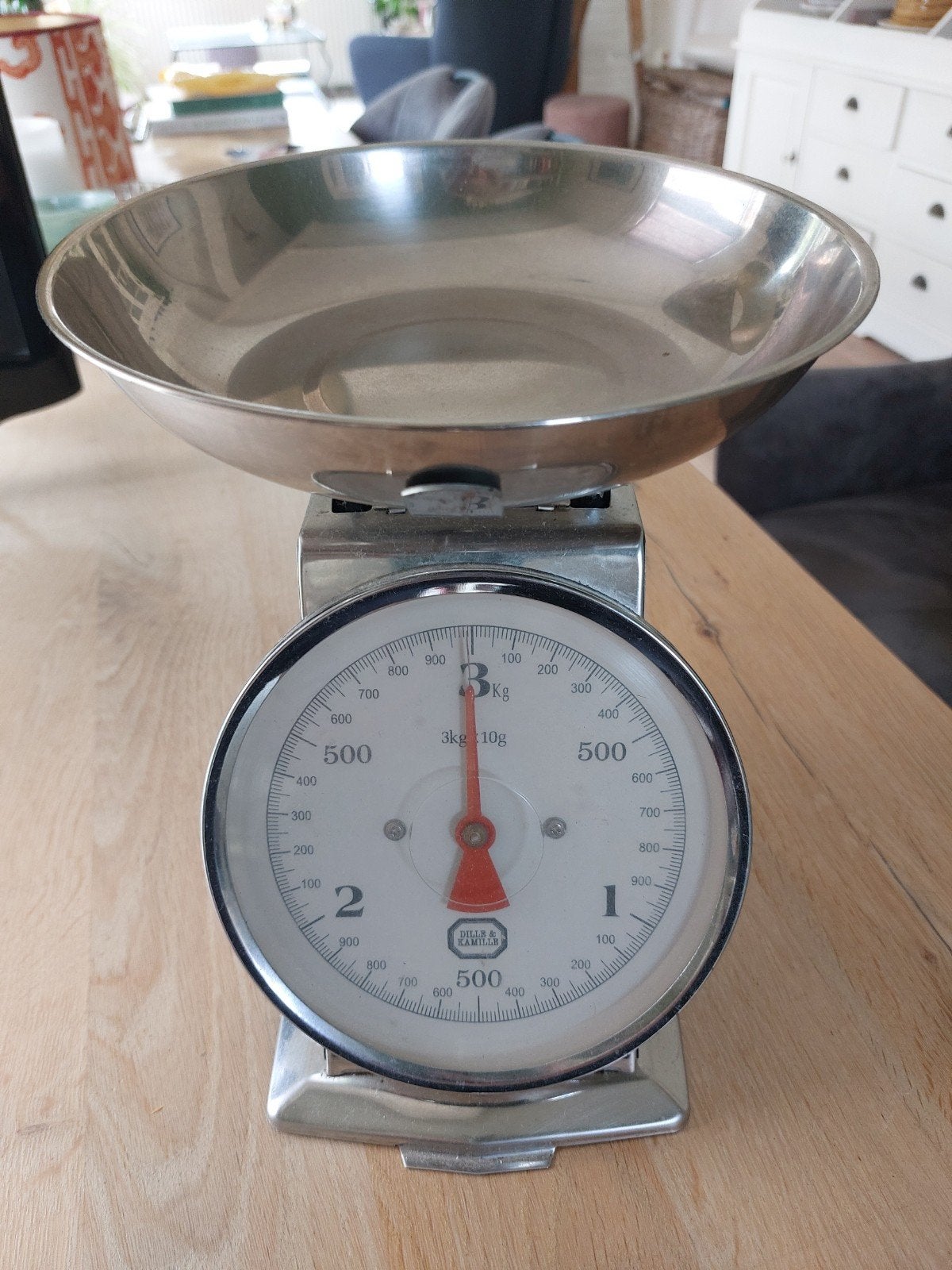 Dille & Kamille keukenweegschaal - 3 kg, Huis en Inrichting, Ophalen, Zo goed als nieuw