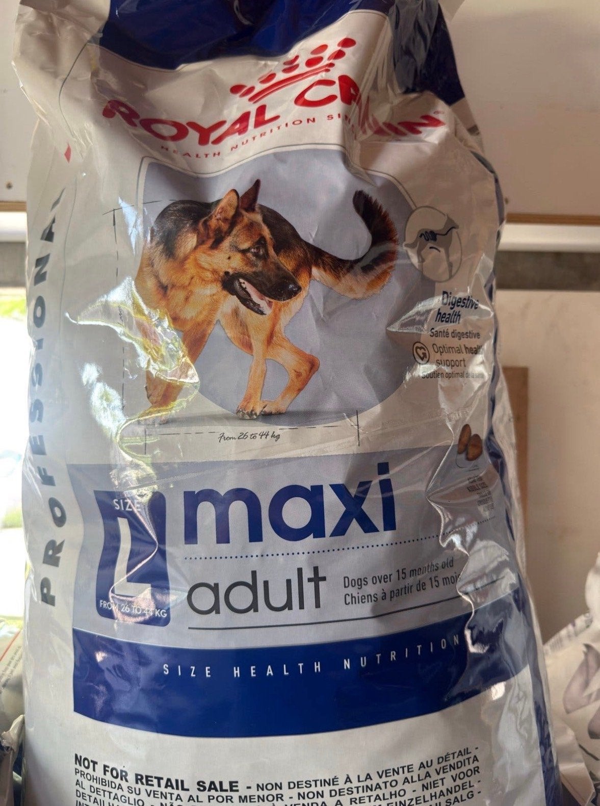 Royal Canin Maxi Adult 20kg, Ophalen, Hond