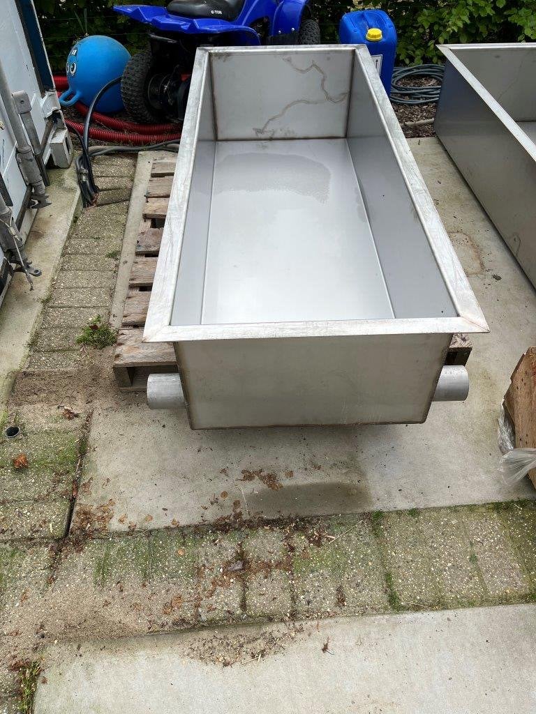 1x set RVS heftafel/schaafhefbrug inbouwbakken, Ophalen, Nieuw