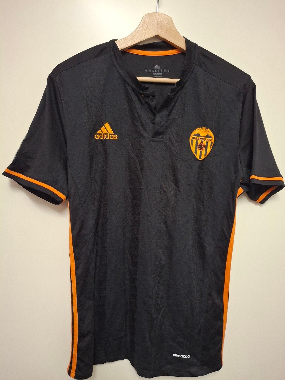 Valencia voetbalshirt Duscas fanshirt maat S, Ophalen of Verzenden, Shirt