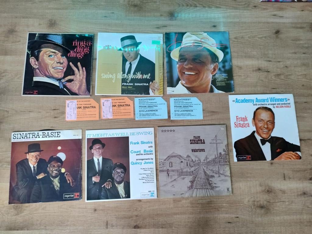 Frank Sinatra vinyl LP's en memorabilia collectie, Ophalen of Verzenden, 12 inch