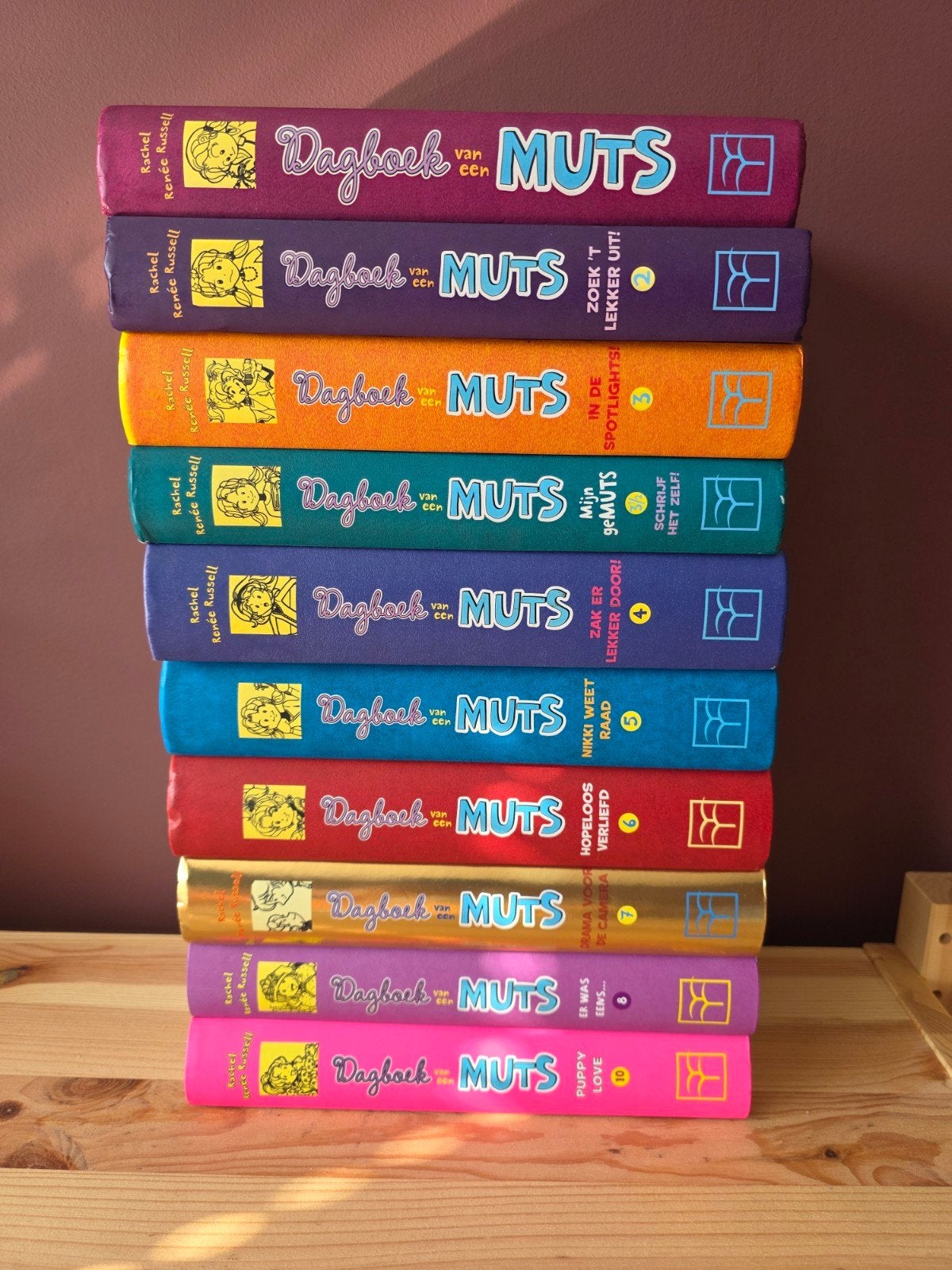 Dagboek van een Muts boeken (deel 1 t/m 8 en 10), Boeken, Ophalen of Verzenden