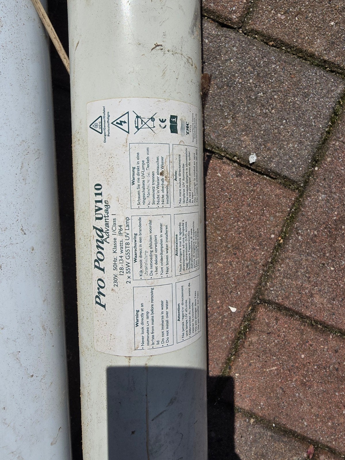 UV filter Pro Pond UV110 met nieuwe lampen, Ophalen of Verzenden