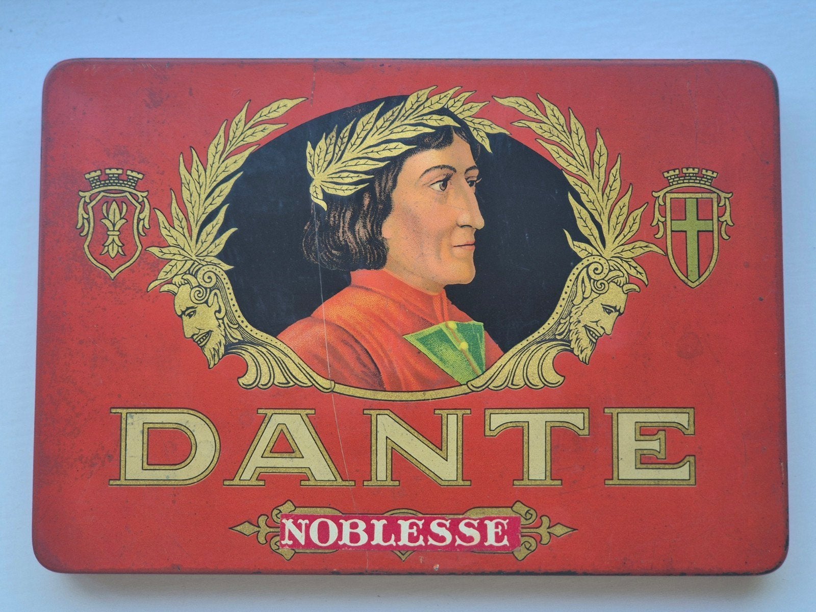 Dante noblesse sigaren blik, Ophalen of Verzenden, Gebruikt, Overige