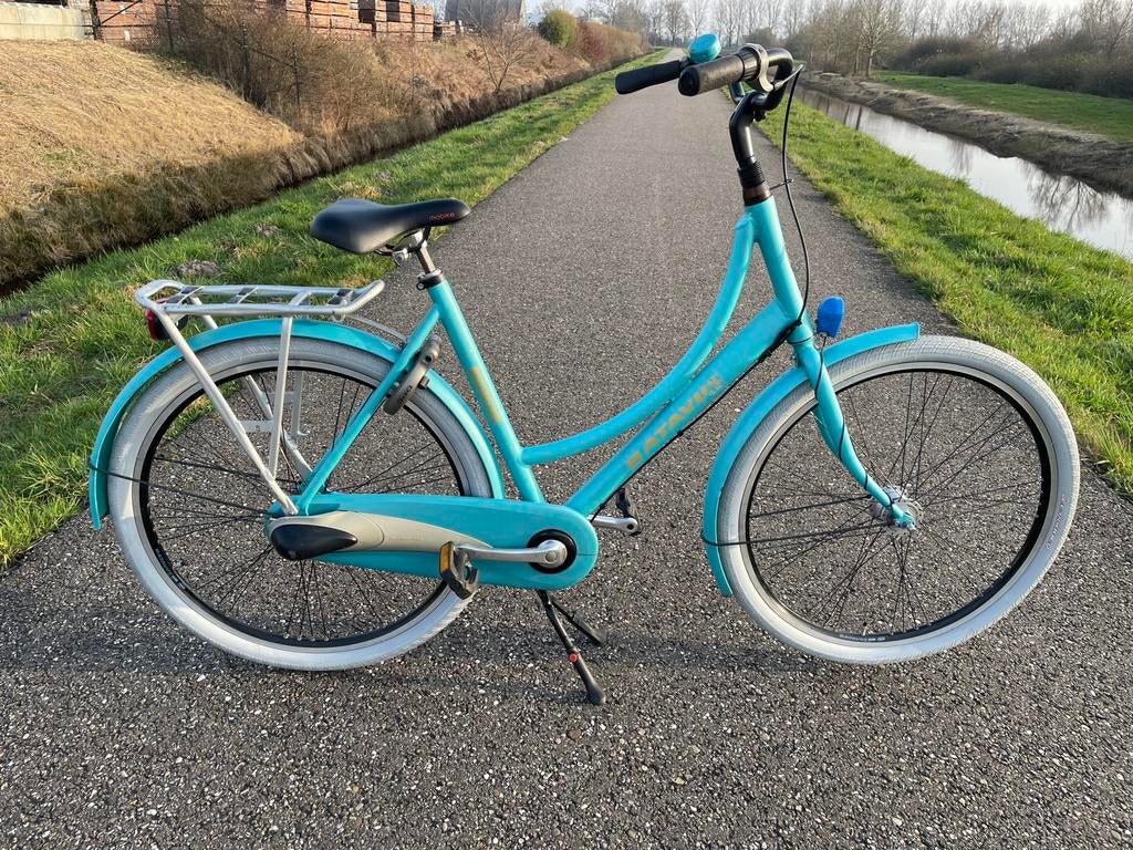BATAVUS DIVA damesfiets 3V fiets H 57 cm fietsklaar, Ophalen, Versnellingen, Batavus, 56 cm of meer
