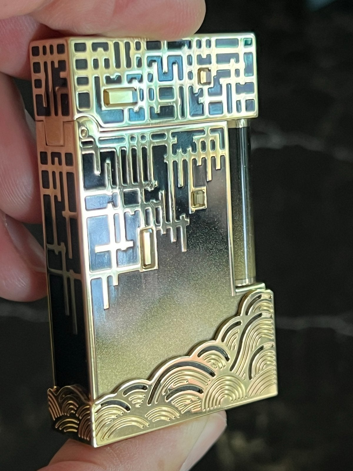 Exclusieve S.T. Dupont Shanghai Prestige Aansteker, Verzamelen, Verzenden, Zo goed als nieuw, Aansteker