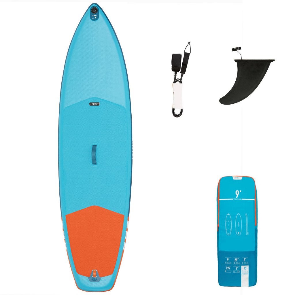 ITIWIT SUP board beginners Opblaasbare 9 feet incl toebehoor, Watersport en Boten, Ophalen, Zo goed als nieuw, SUP-boards